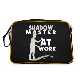 Hand Shadow Puppet Show Puppets - Retro Bag - black/gold - Back