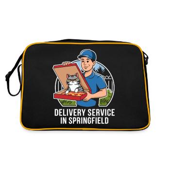 Service de livraison OH Débat  Harris Manger - Sac Retro - noir/or - Dos