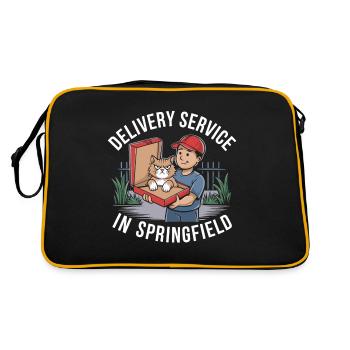 Service de livraison OH Débat  Harris Manger - Sac Retro - noir/or - Dos