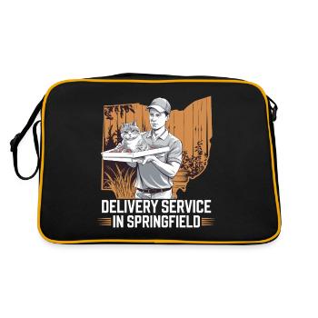 Service de livraison OH Débat  Harris Manger - Sac Retro - noir/or - Dos