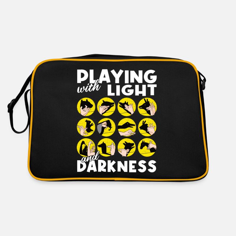 Hand Shadow Puppet Show Puppets Retro Bag
