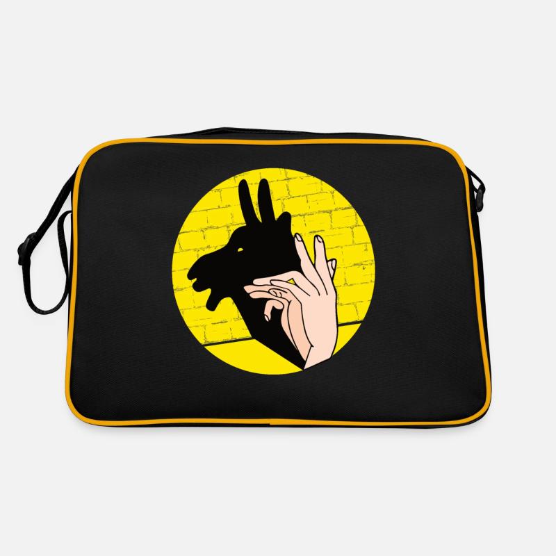 Hand Shadow Puppet Show Puppets Retro Bag