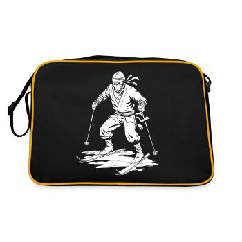 Ski Après-ski Ski Ninja - Sac Retro - noir/or - Dos