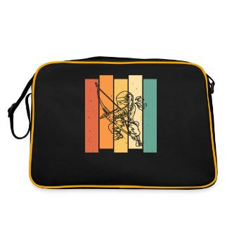 Archery Archery Archery Archer - Retro Bag - black/gold - Back