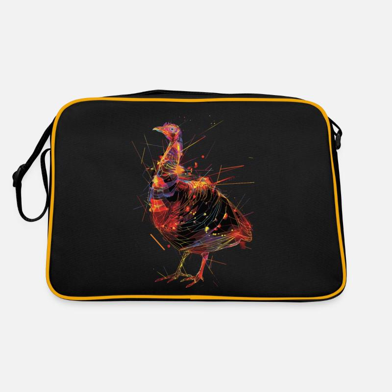 Truthahn Retro Tasche