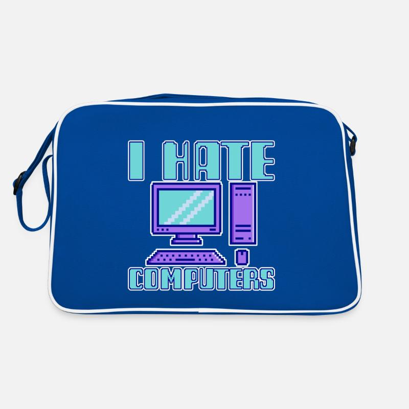 I Hate Computers 4 Retro Tasche