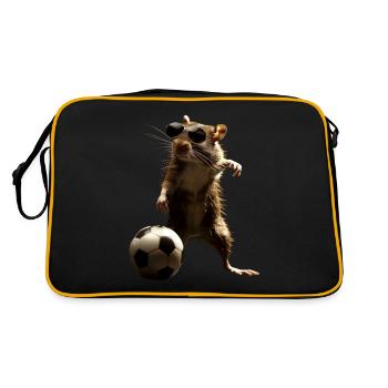Rat - Sac Retro - noir/or - Dos