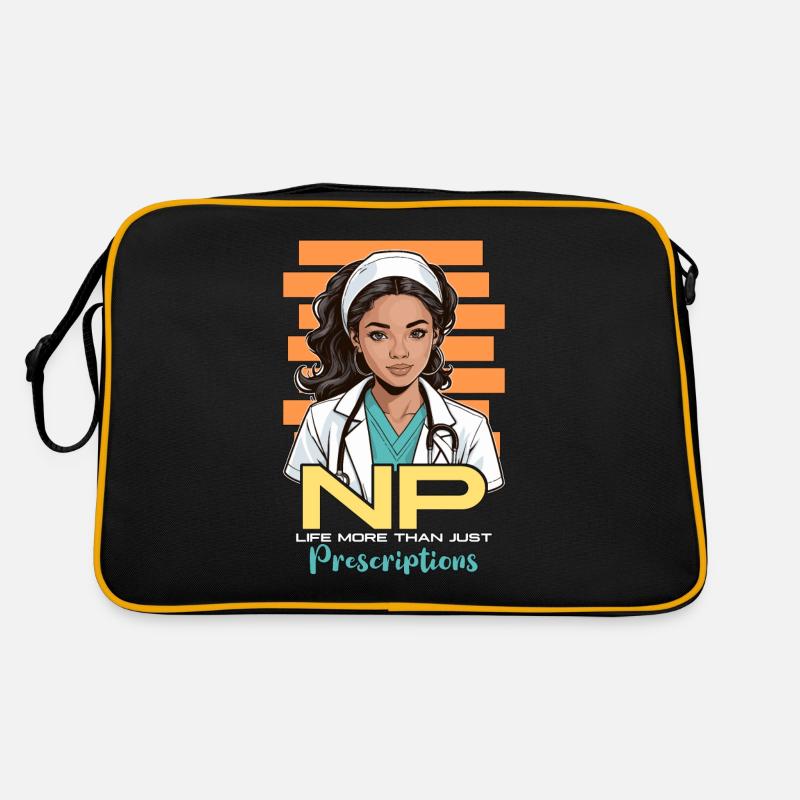 Nurse Practitioner NP Life More Nursing Assistant Retro Tasche