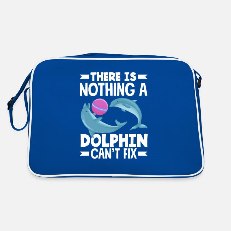 Dolphins heal everything Retro Bag