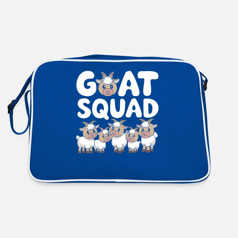 Groupes de chèvres Conception Goat Squad Sac Retro