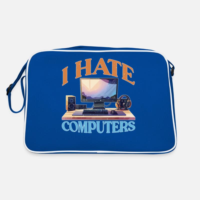 I Hate Computers 2 Retro Tasche