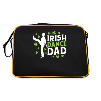 Danse Irlandaise Irischer Tanz - Sac Retro - noir/or - Dos