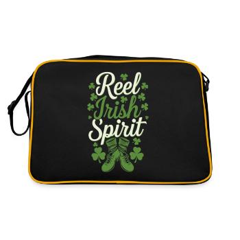 Danse Irlandaise Irischer Tanz - Sac Retro - noir/or - Dos
