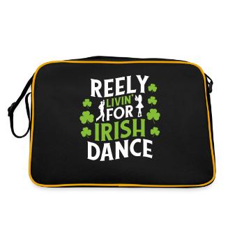Danse Irlandaise Irischer Tanz - Sac Retro - noir/or - Dos