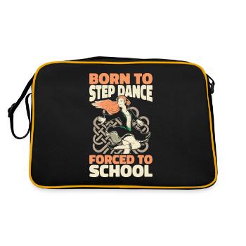 Danse Irlandaise Irischer Tanz - Sac Retro - noir/or - Dos