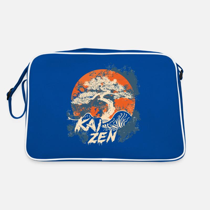 Hiragana Katakana Kaizen-methode Kaizen Retro Tasche