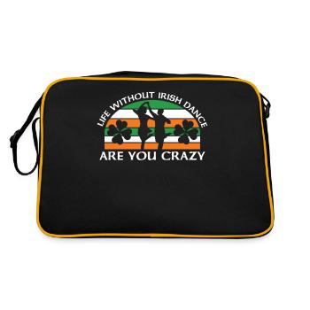 Danse Irlandaise Irischer Tanz - Sac Retro - noir/or - Dos