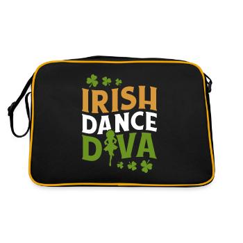 Danse Irlandaise Irischer Tanz - Sac Retro - noir/or - Dos