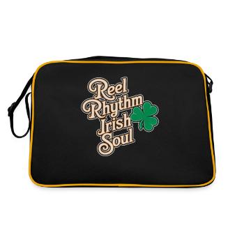 Danse Irlandaise Irischer Tanz - Sac Retro - noir/or - Dos