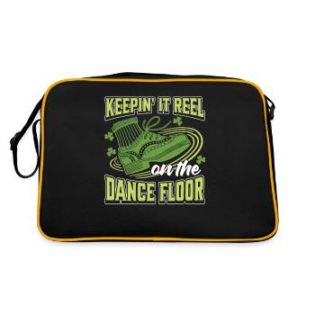 Danse Irlandaise Irischer Tanz - Sac Retro - noir/or - Dos