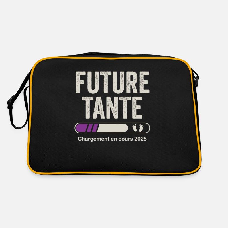 Future Tante 2025 Annonce Grossesse Tata Sac Retro
