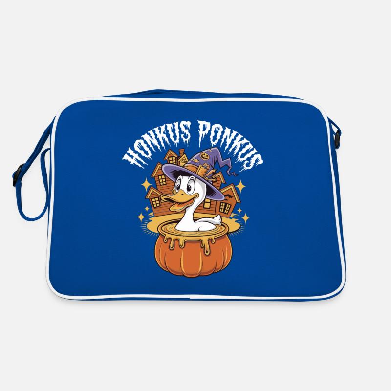 Honkus Ponkus Funny Duck Witch Halloween Magic Retro Tasche