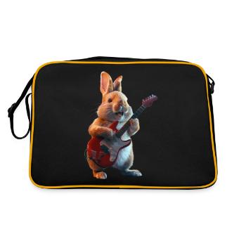 Rabbit - Retro Bag - black/gold - Back