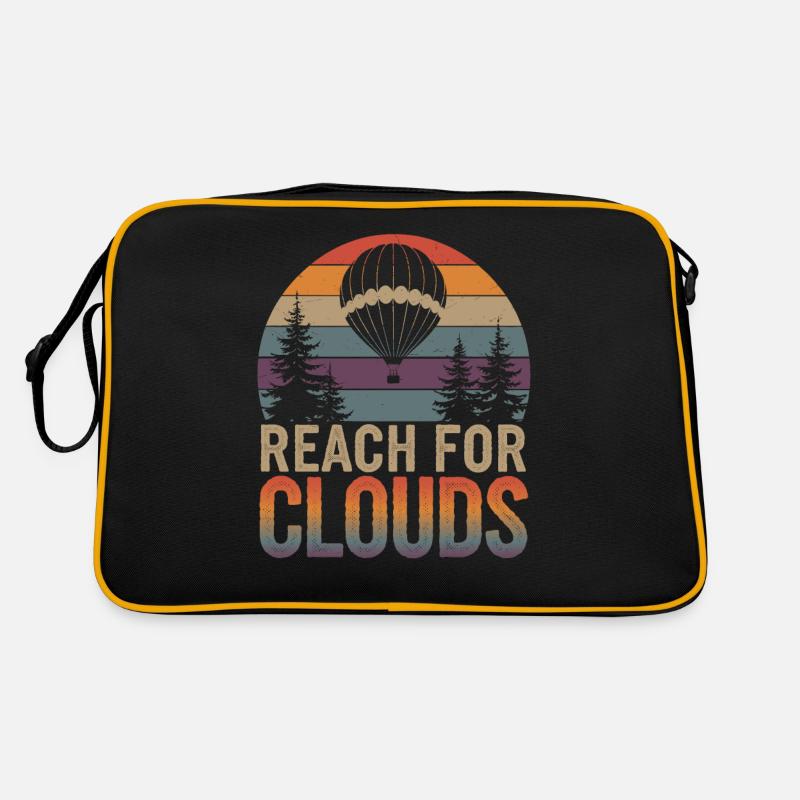 Atteignez les nuages avec une montgolfière dans le Sac Retro
