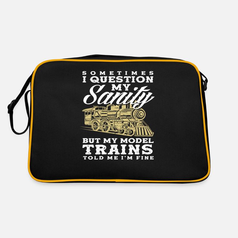 Sometimes I question my sanity model features Retro Bag