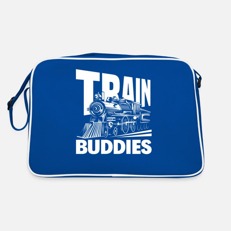 Train Buddies Amis du chemin de fer Sac Retro