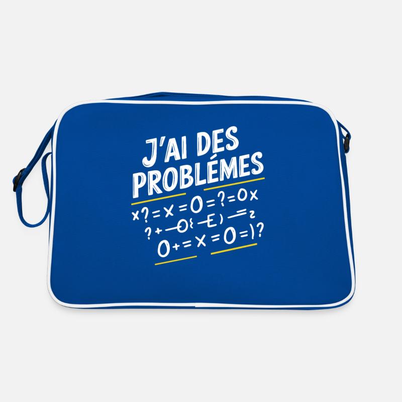 Maths Humor I Have Math Problems Retro Bag