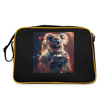 Koala - Sac Retro - noir/or - Dos