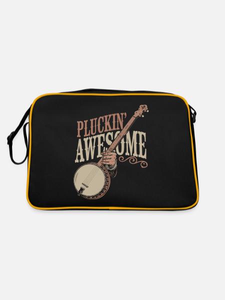 Banjo - Retro Bag - black/gold - Back