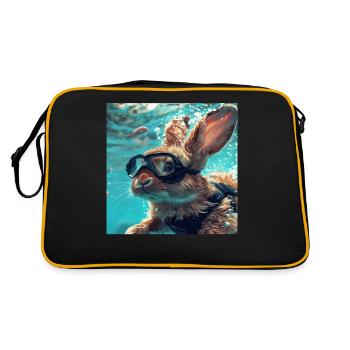 Rabbit - Retro Bag - black/gold - Back