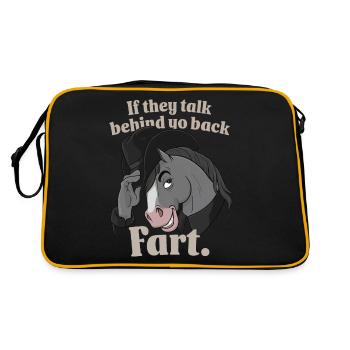 Cheval - Sac Retro - noir/or - Dos