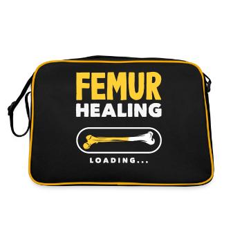 Leg Reconstruction Restoration - Retro Bag - black/gold - Back