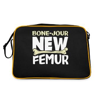 Reconstruction de la jambe Restauration - Sac Retro - noir/or - Dos
