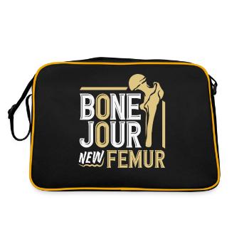 Reconstruction de la jambe Restauration - Sac Retro - noir/or - Dos