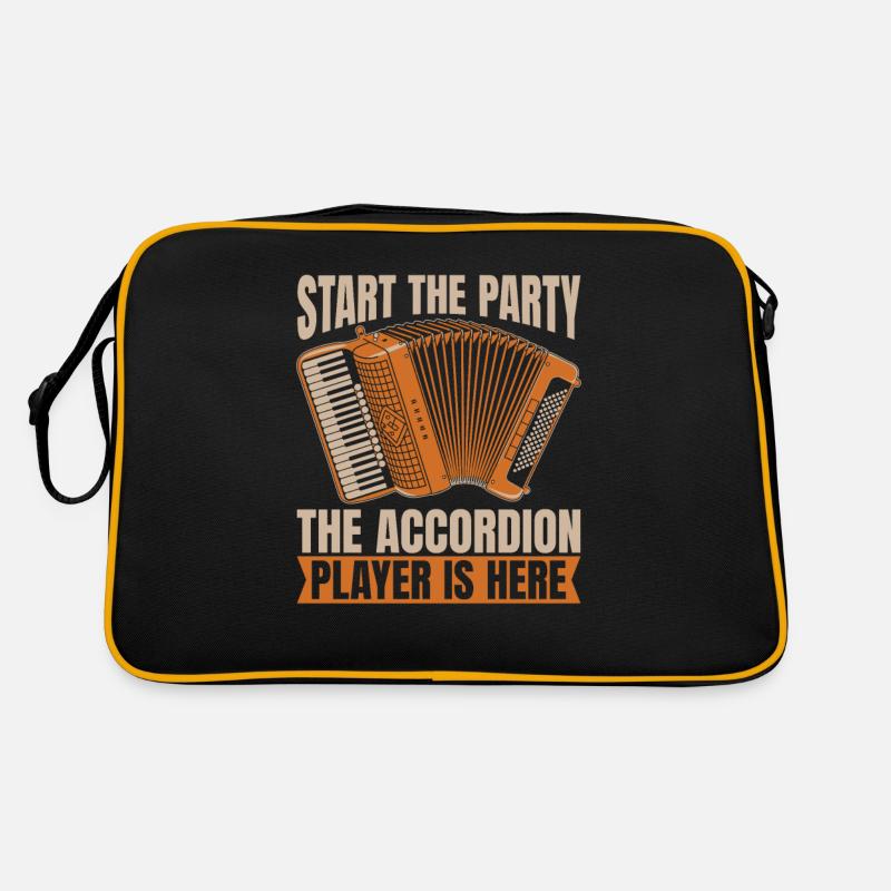 Akkordeon Retro Tasche