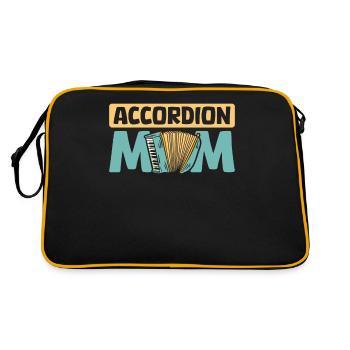 Accordéon Mama - Sac Retro - noir/or - Dos