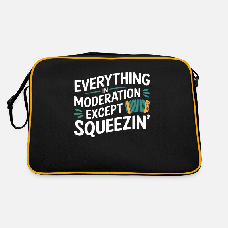 Akkordeon Retro Tasche