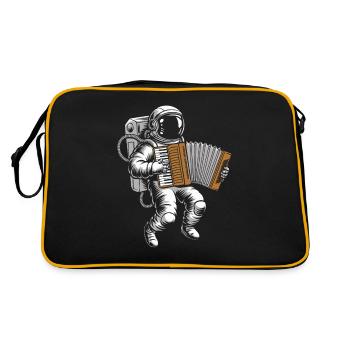 Accordéon Astronaute - Sac Retro - noir/or - Dos