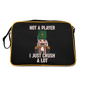 viel nuFamily Christmas Nussknacker Pyjama - Retro Tasche - Schwarz/Gold - Hinten