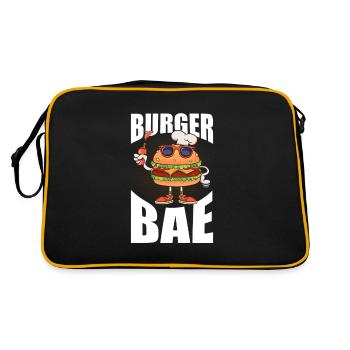 Burger Bae for all burger and - Retro Bag - black/gold - Back