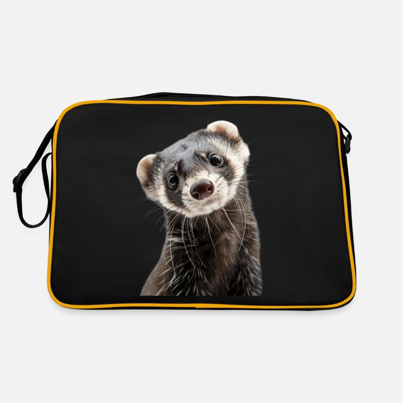 Frettchen Retro Tasche