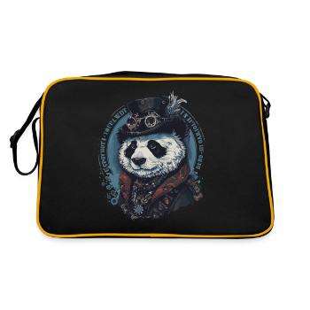 Steam Punk Art Funky Steampunk - Sac Retro - noir/or - Dos