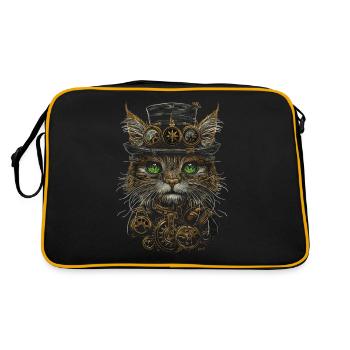 Steam Punk Art Funky Steampunk - Sac Retro - noir/or - Dos