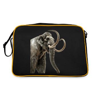 Mammut - Retro Tasche - Schwarz/Gold - Hinten