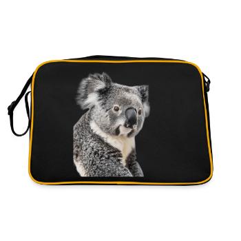 Koala - Sac Retro - noir/or - Dos