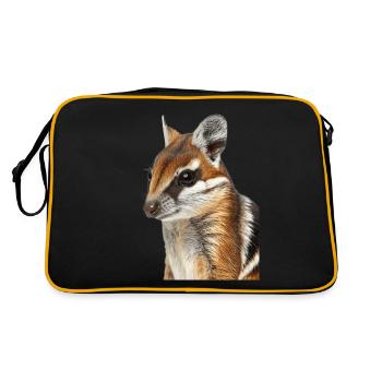 Tranquilizer Bomber - Retro Bag - black/gold - Back